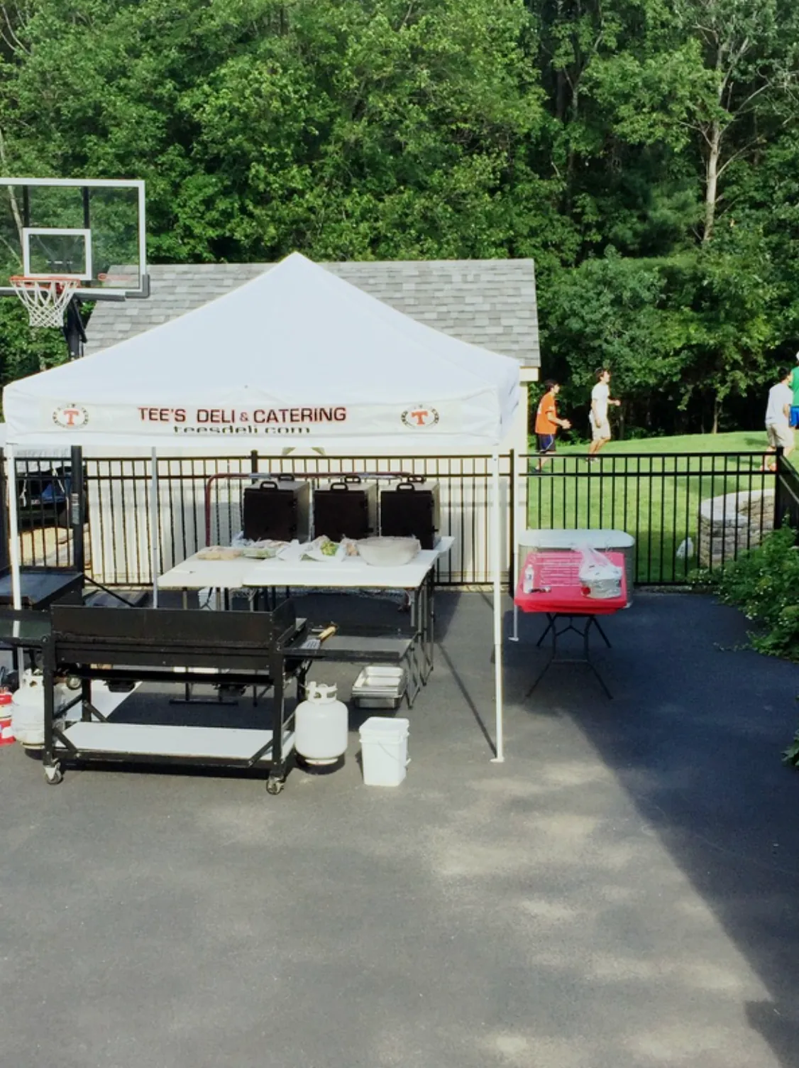 Shrewsbury track & field team BBQ